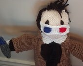 10th Doctor - Knitted Doll