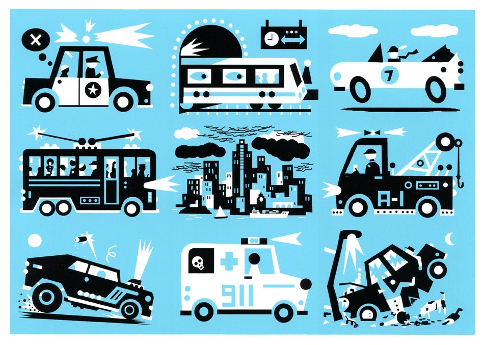 Bumper Stinckers: Uncut Production Sheet