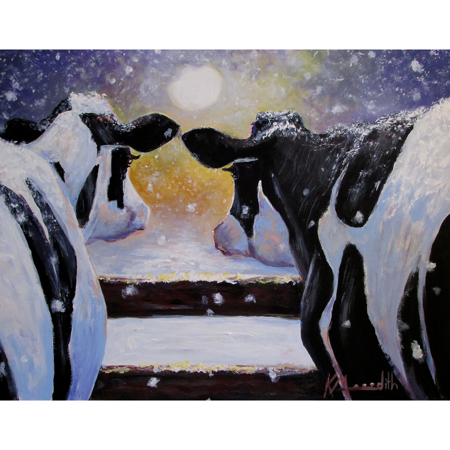 A Ray Of Hope a print of an original acrylic painting