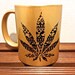 Aztec Tribal Native American Gold Printed Pattern mug - black with gold mug
