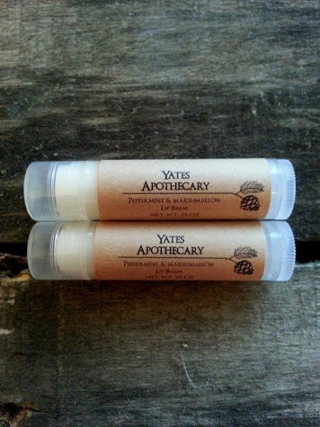 Peppermint and Marshmallow Lip Balm