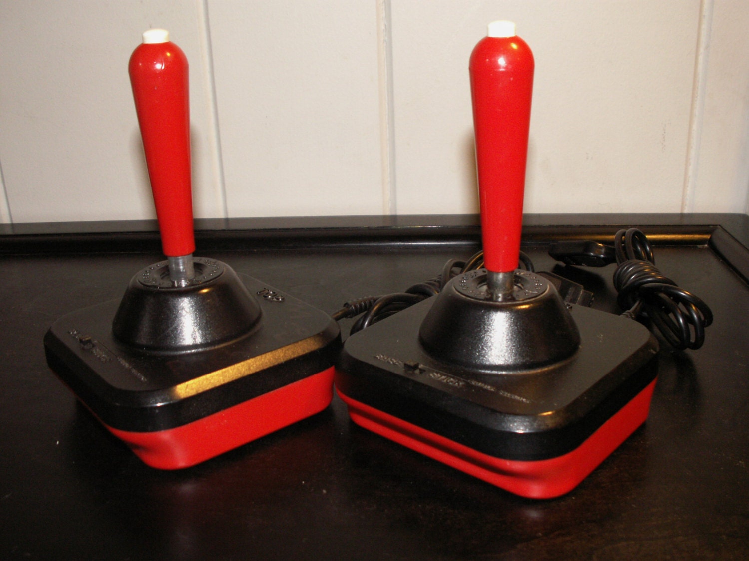 Vintage Video Game Joystick Controls.  C. 1980's by Wico - Command Control