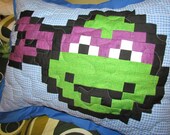 TMNT Donatello Quilted Pillow Sham - Regular Bed Size