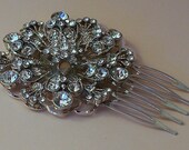 Bridal Hair Comb, Crystal Bridal Comb, Bridal Hair Accessories, Wedding Hair Comb, Crystal Hair Comb, Vintage Style