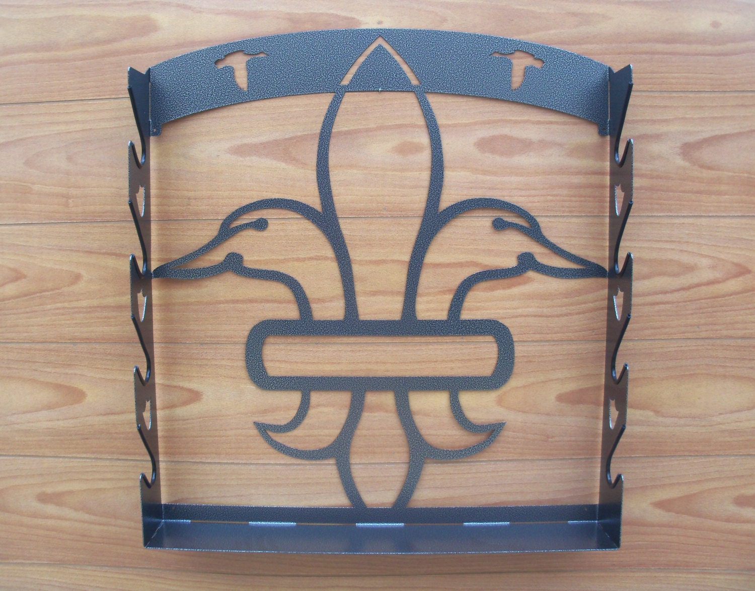 Four Gun Wall Mount Gun Rack