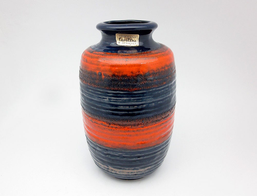 West German Fat Lava vase by Carstens Tönnieshof (7904-20)