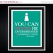 SALE Oscar Wilder Quote You can never be overdressed... Print 8x10 Custom Colors