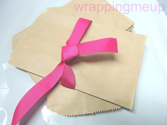 Buy cheap cute gifts - 200 5 x 7 inch Natural Kraft Paper Bags, Cute Party Bags, Paper Merchandise Bags, Gift Bags, Weddings, Parties/Treats or Gifts Wholesale