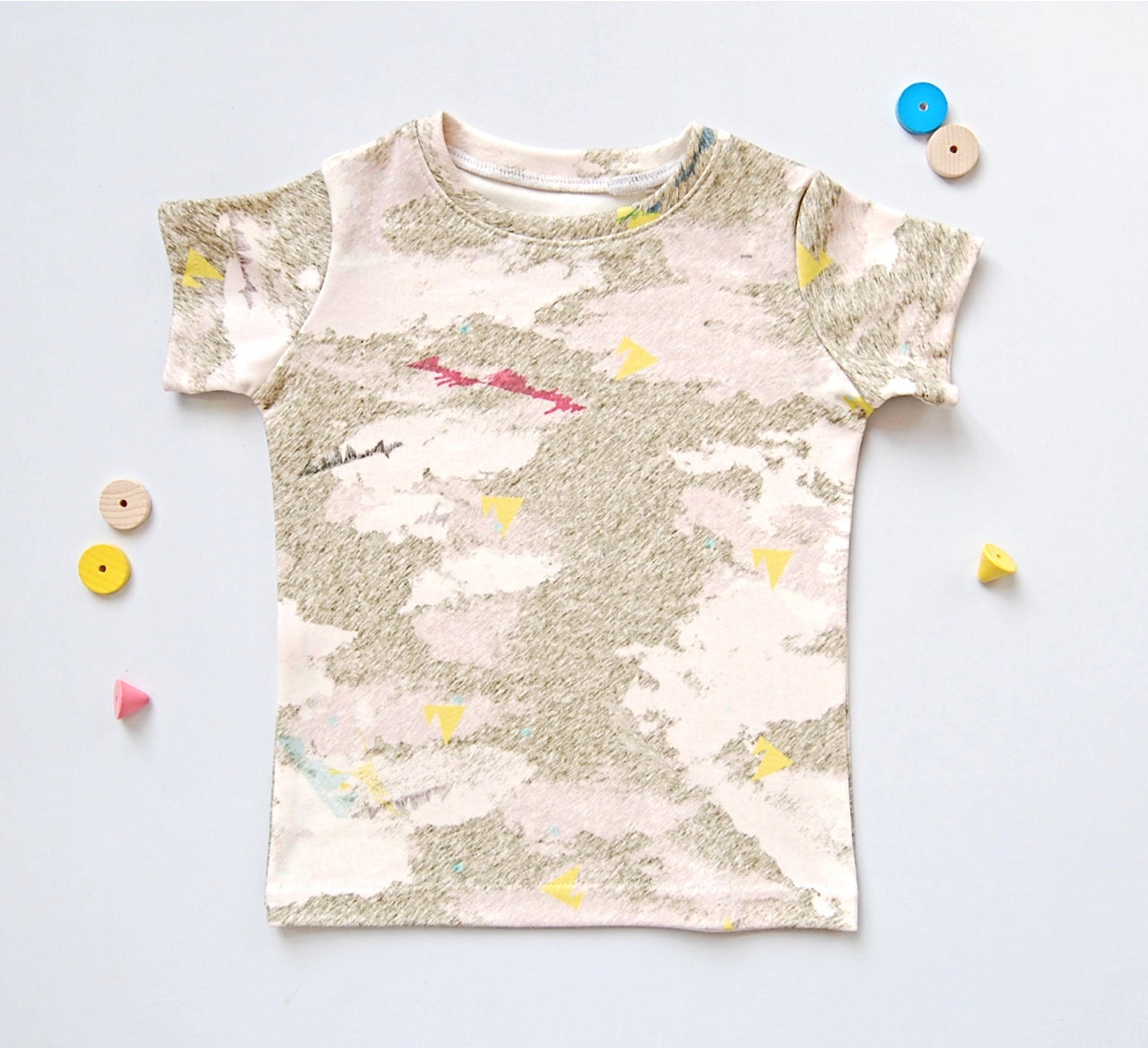 PRE ORDER Messy Clouds : summer t-shirt