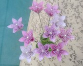 Pink  Origami/Kusudama Flower Bouquet/ Flower Arrangement/ Baby Shower/ Baby Gift/ Centerpiece