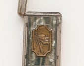 Patriot Match Safe Vesta Celluloid Americana
