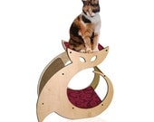 Cattino - Cat Scratcher, Kitty Condo & Cat Perch Pet Furniture with cat nip