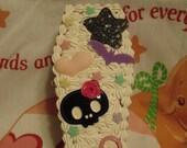 Lavender coffin trinket box