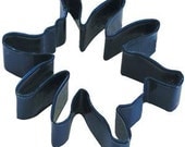 Black Spider Metal Cookie Cutter, Metal Poly Resin Coated Cookie Cutter