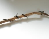 Wand with Quartz and Natural Vine