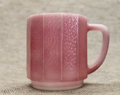 Pink Federal Glass Mug