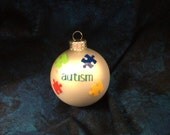 Autism Awareness Ornament