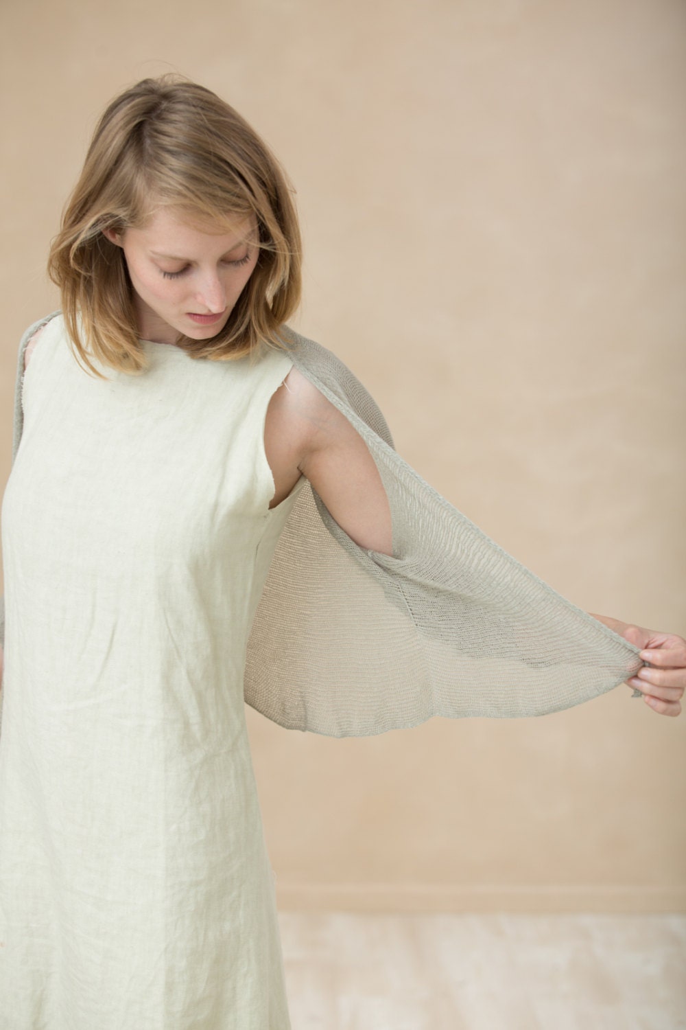 knitting cardigan, jacket ,knitted women grey cardigan
