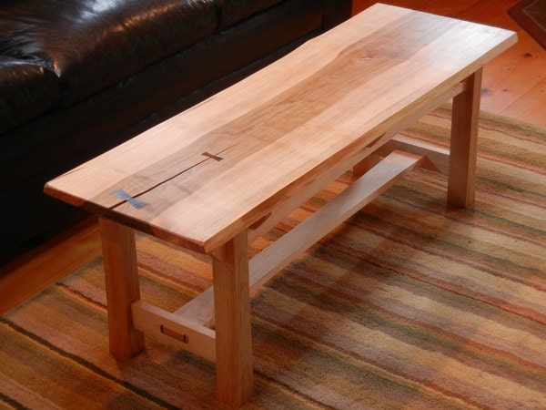 Natural Edged Coffee Table--CUSTOM ORDER ONLY