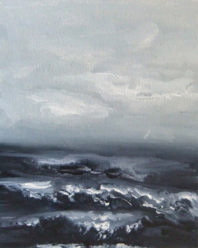 Morning Ocean 48 - Original Oil Painting - On Sale