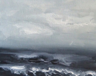 Morning Ocean 48 - Original Oil Painting - On Sale