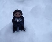 Game of thrones, Jon Snow, Ghost, dire wolf sword figurine