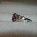 Alexandrite middle finger ring size 6. 5