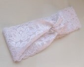Lace headband, turban headband, stretch lace headband, ladies headband