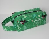 Knitting Project Bag Box Bag - Lizzy House's "Hello Pilgrim"
