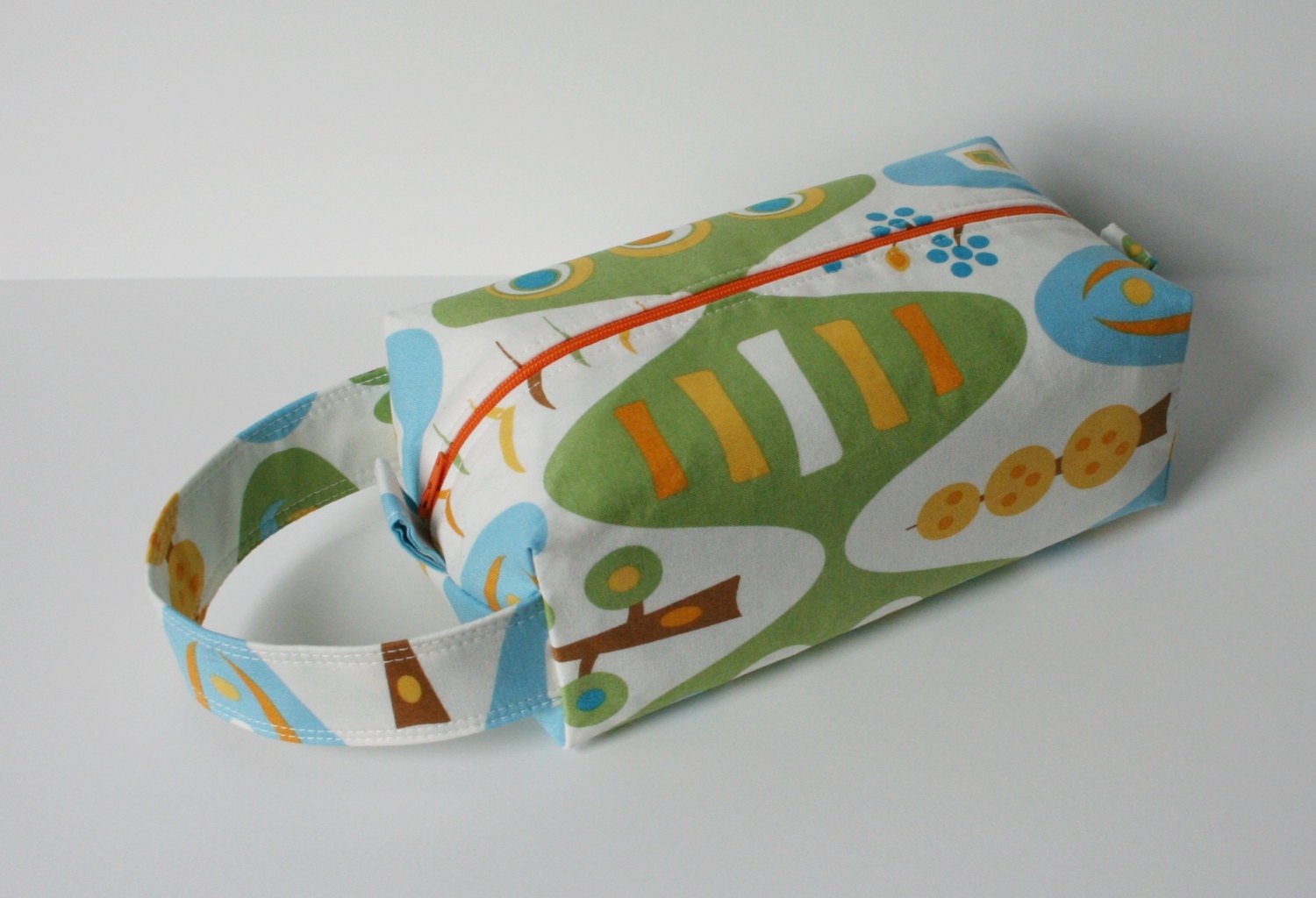 Knitting Project Bag Box Bag - Thomas Knauer's "Flock"