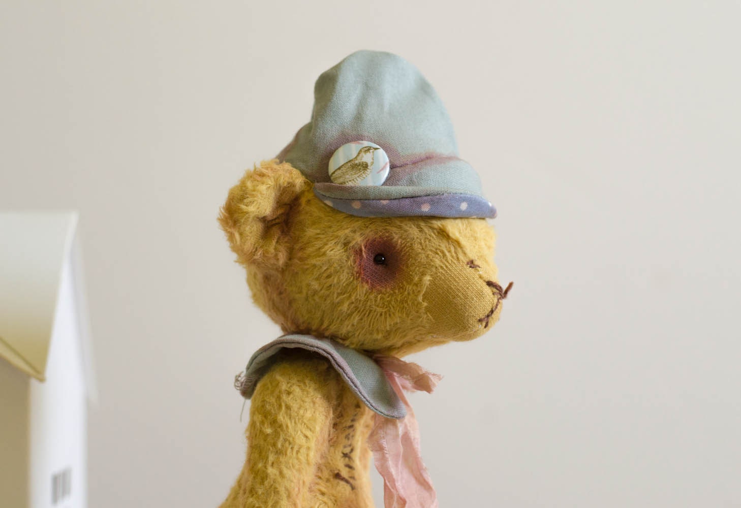 Artist Teddy Bear Vadim - Stuffed Bears - Soft Toys - Stuffed Forest Animal - Woodland nursery