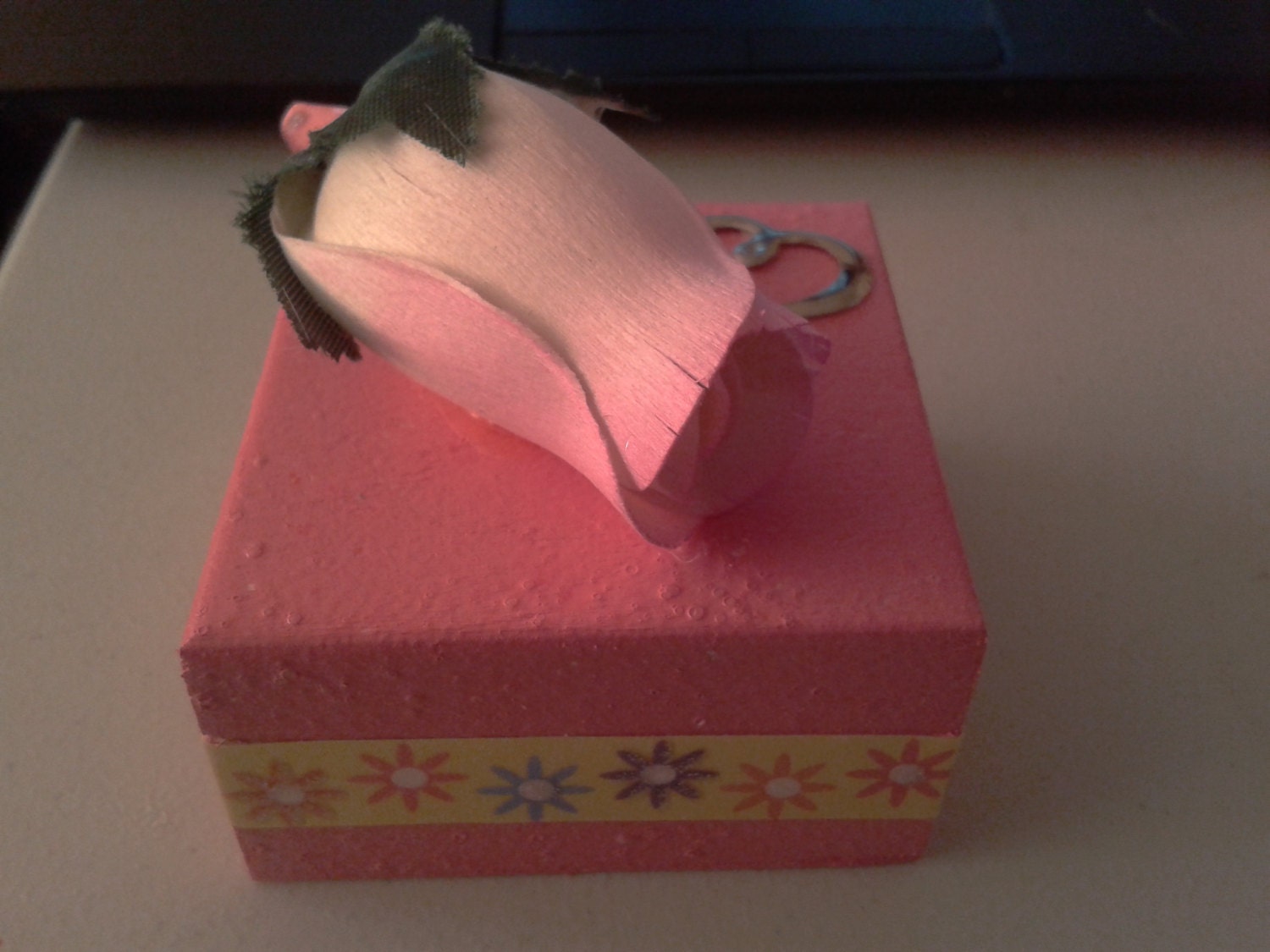 Wood Rose box