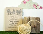 Rustic Tree Wedding Stationery Pack