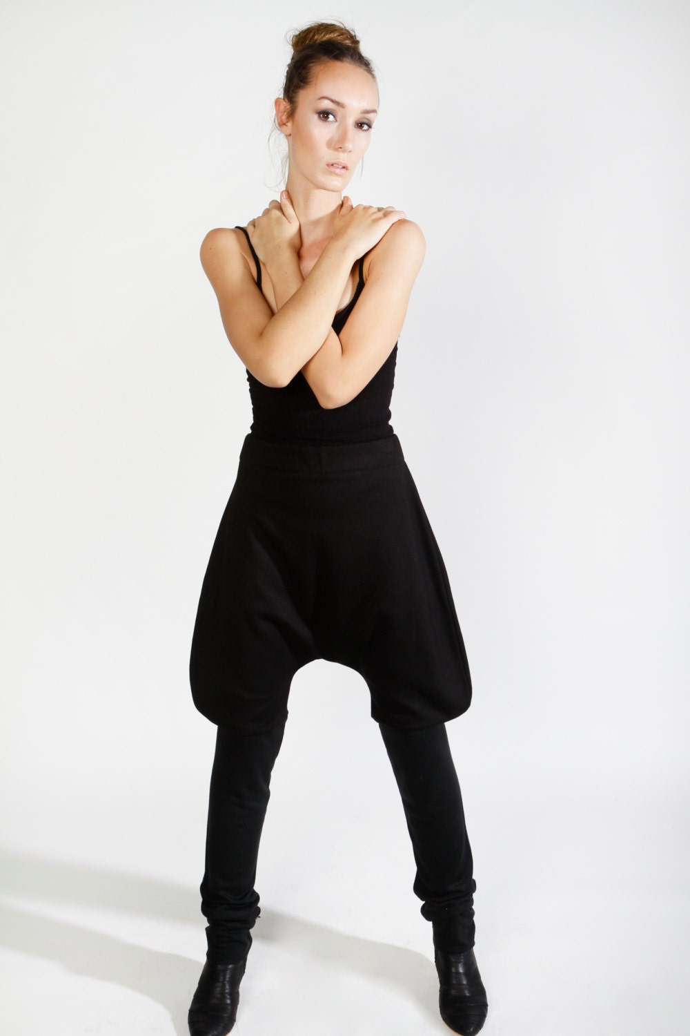 Black pants, Banana pants,Unique modern pants