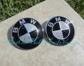 BMW Emblem Bedazzled in Swarovski Elements Bling BMW Emblem. BMW Swarovski Crystallized Emblems
