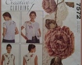 McCalls Crafts Creative Clothing Pattern No. 7572 Misses' Vest In two Lengths