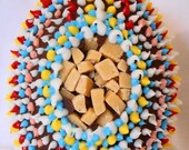 ON SALE Chocolate Egg with fudge cave