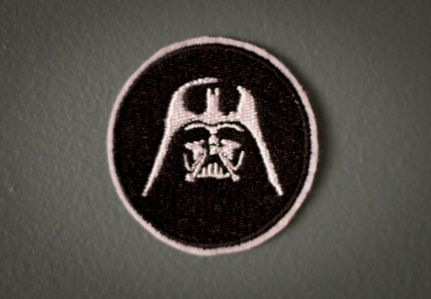 Darth Vader -- Star Wars Embroidered Iron-on Patch