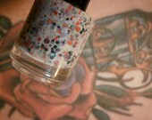Inked Dolls Tattoo Nail Polish - Guns & Roses - Naked Skin Collection - Full Size 15 ml Bottle
