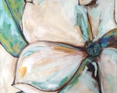 30x30-MAGNOLIA-Original Artwork Acrylics on Canvas