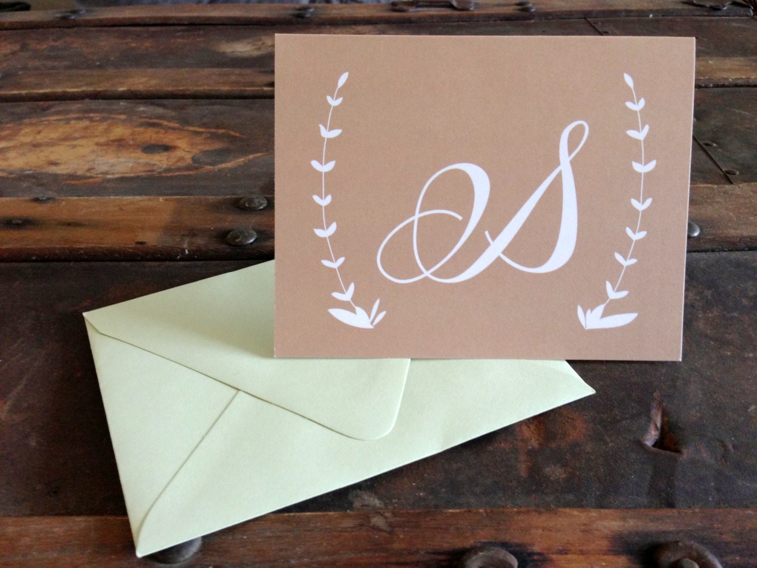 Personal Custom Stationery Folded Note Card Set