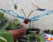 Wire Butterfly Garden Stake