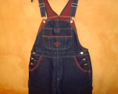 SALE 90s DeaDsTocK WoMeNs BuM EQuiPMenT CoLorBLocK OVerALL SHorTs LarGe