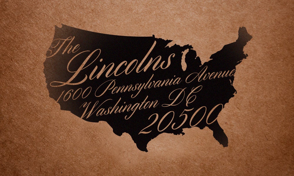 United States Custom Return Address Stamp