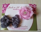 Pink and Grey Clip Combo