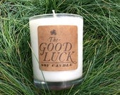 The Good Luck Candle Soy Candles with Money Inside - Brown Sugar