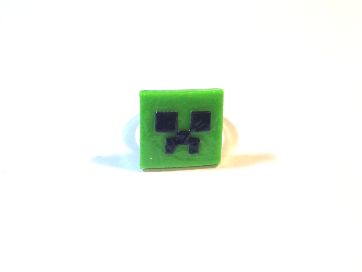 MINECRAFT Creeper Ring