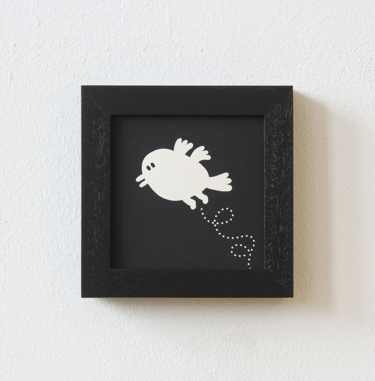 Silkscreen, Illustration, Print, Little Bird, Small