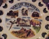 Niagra Falls Canada Vintage Collectors Plate with Decorative Edge