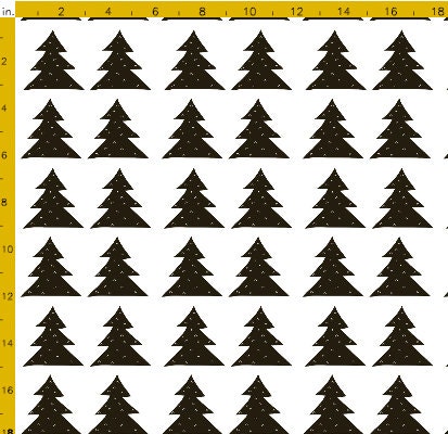 ORGANIC Baby Blanket Black and White Trees Swaddle Large